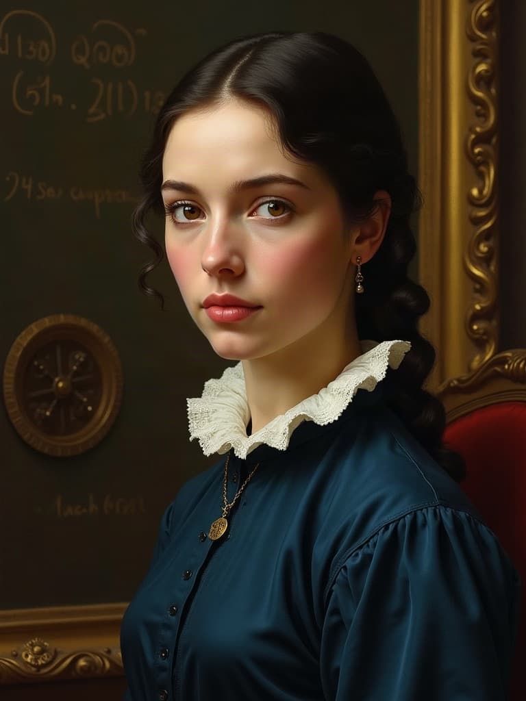 AI-generated portrait of Ada Lovelace