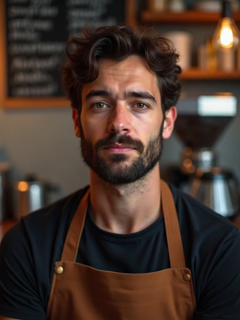 AI-generated portrait of Elio Marsh
